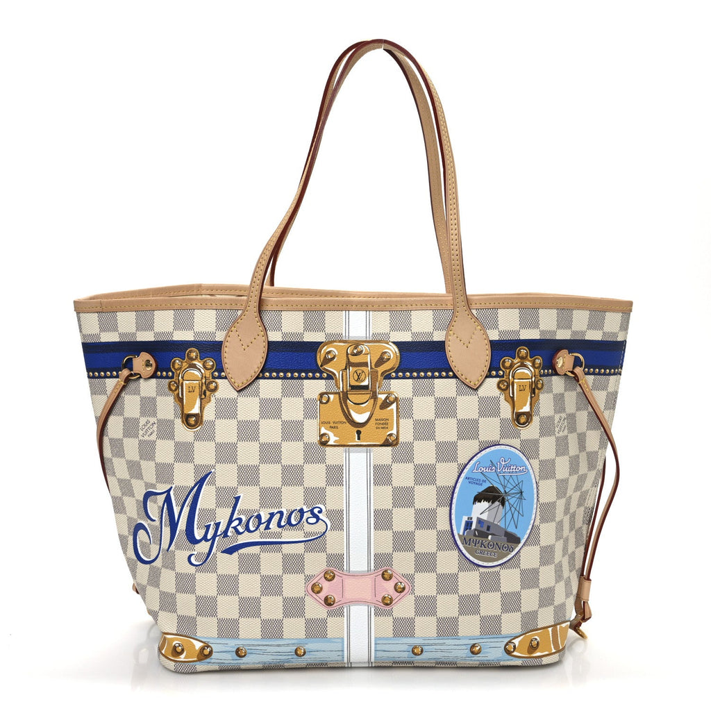 Damier Azur Summer Trunks Mykonos Neo Neverfull MM