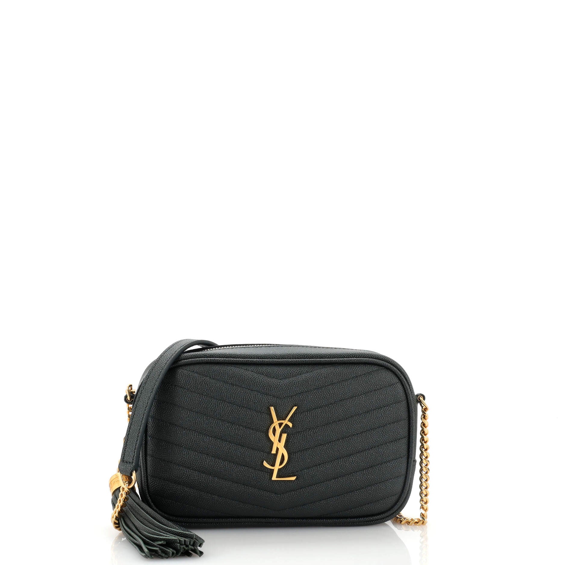Lou Camera Bag Matelasse Chevron Leather Mini
