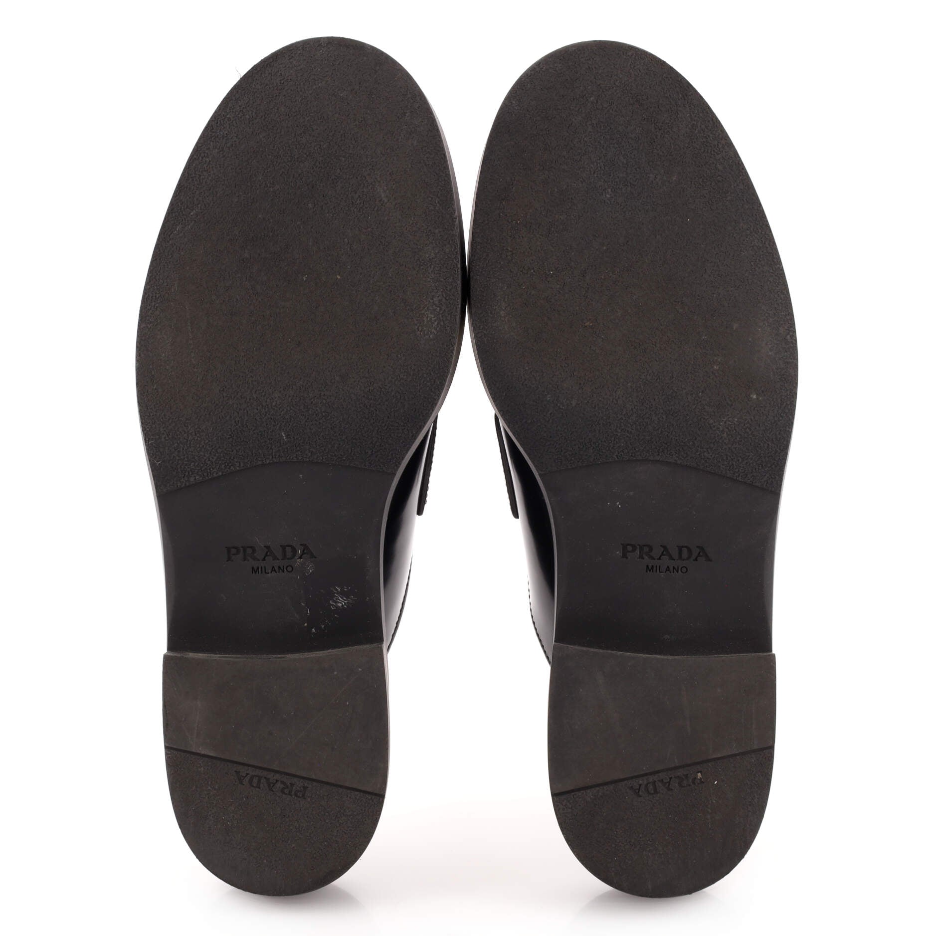Women's Triangle Logo Slide Mules Leather