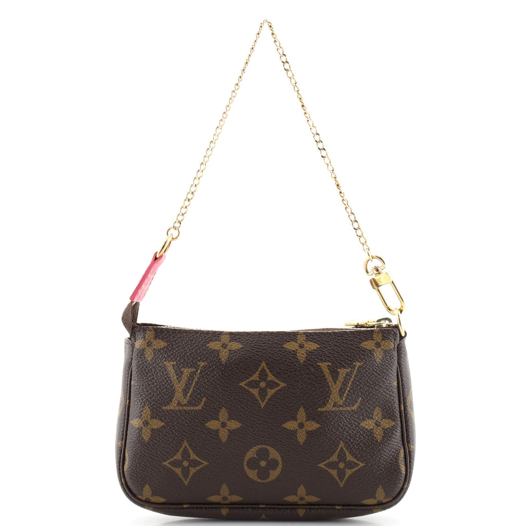 Pochette Accessoires Limited Edition Vivienne Xmas Monogram Canvas Mini
