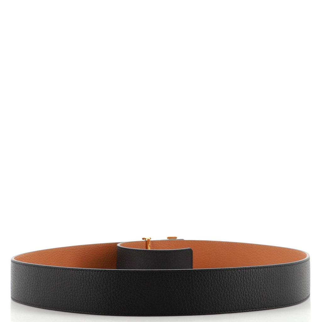 LV Pyramide Reversible Belt Leather Wide 105