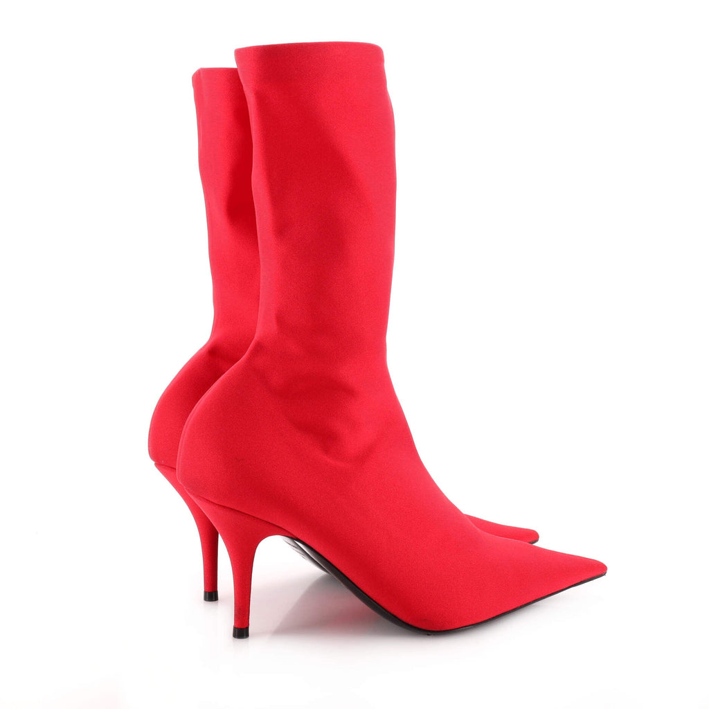 Women's Knife Ankle Sock Boots Nylon