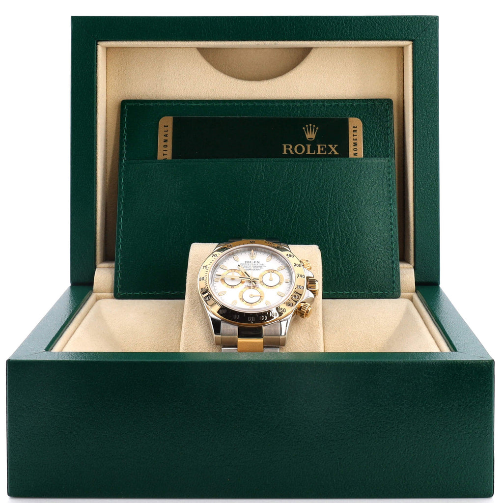 Oyster Perpetual Cosmograph Daytona Automatic Watch Stainless Steel and Yellow Gold 40