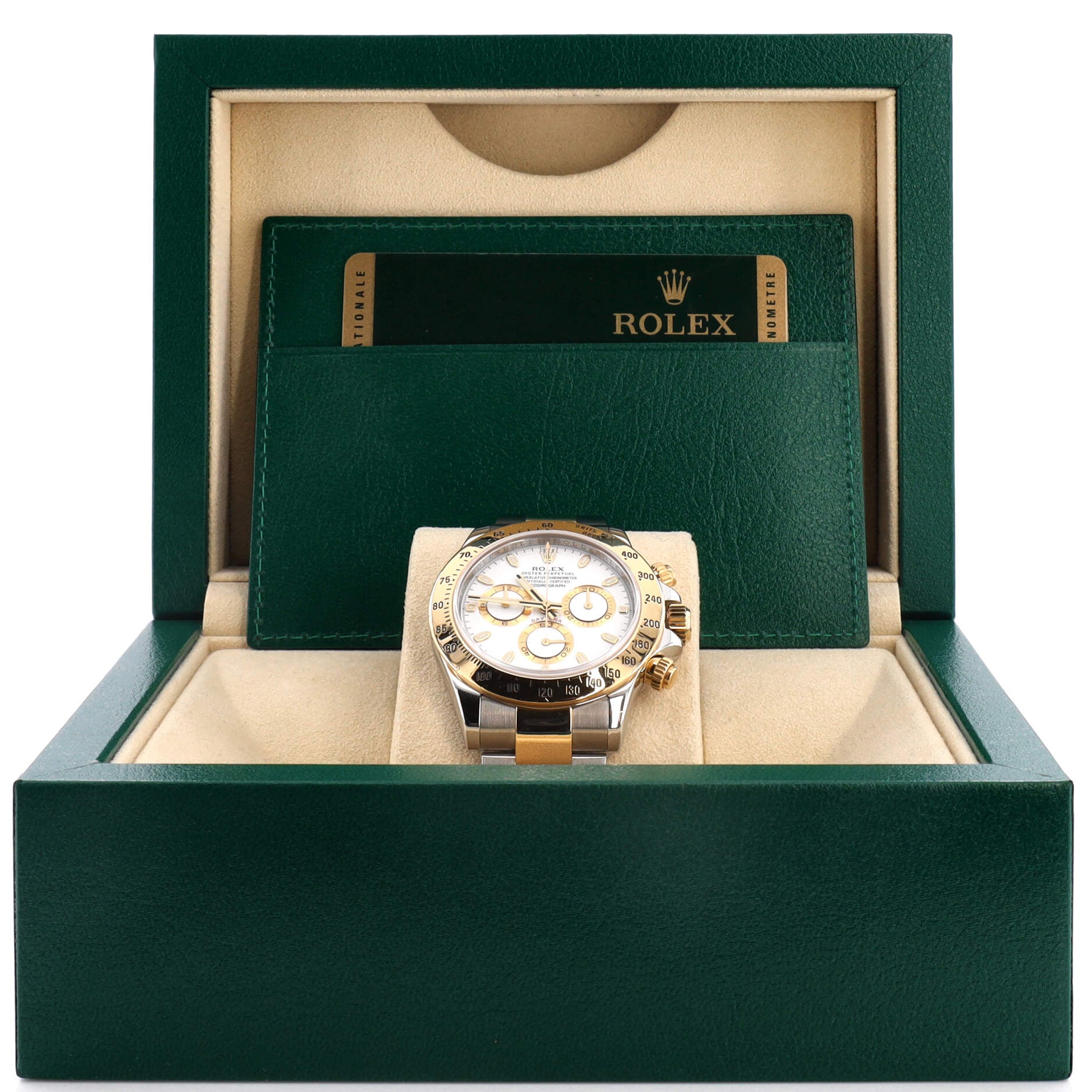 Oyster Perpetual Cosmograph Daytona Automatic Watch Stainless Steel and Yellow Gold 40