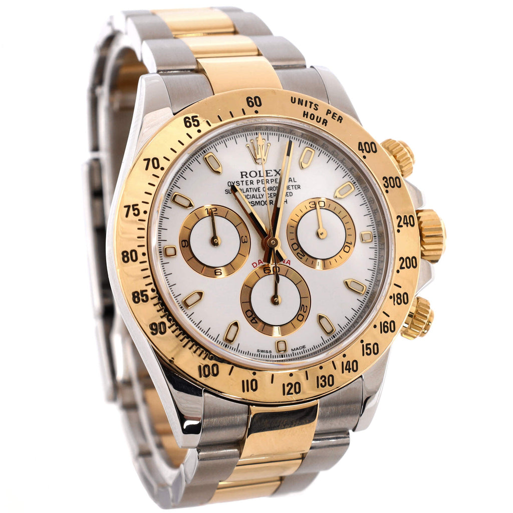 Oyster Perpetual Cosmograph Daytona Automatic Watch Stainless Steel and Yellow Gold 40