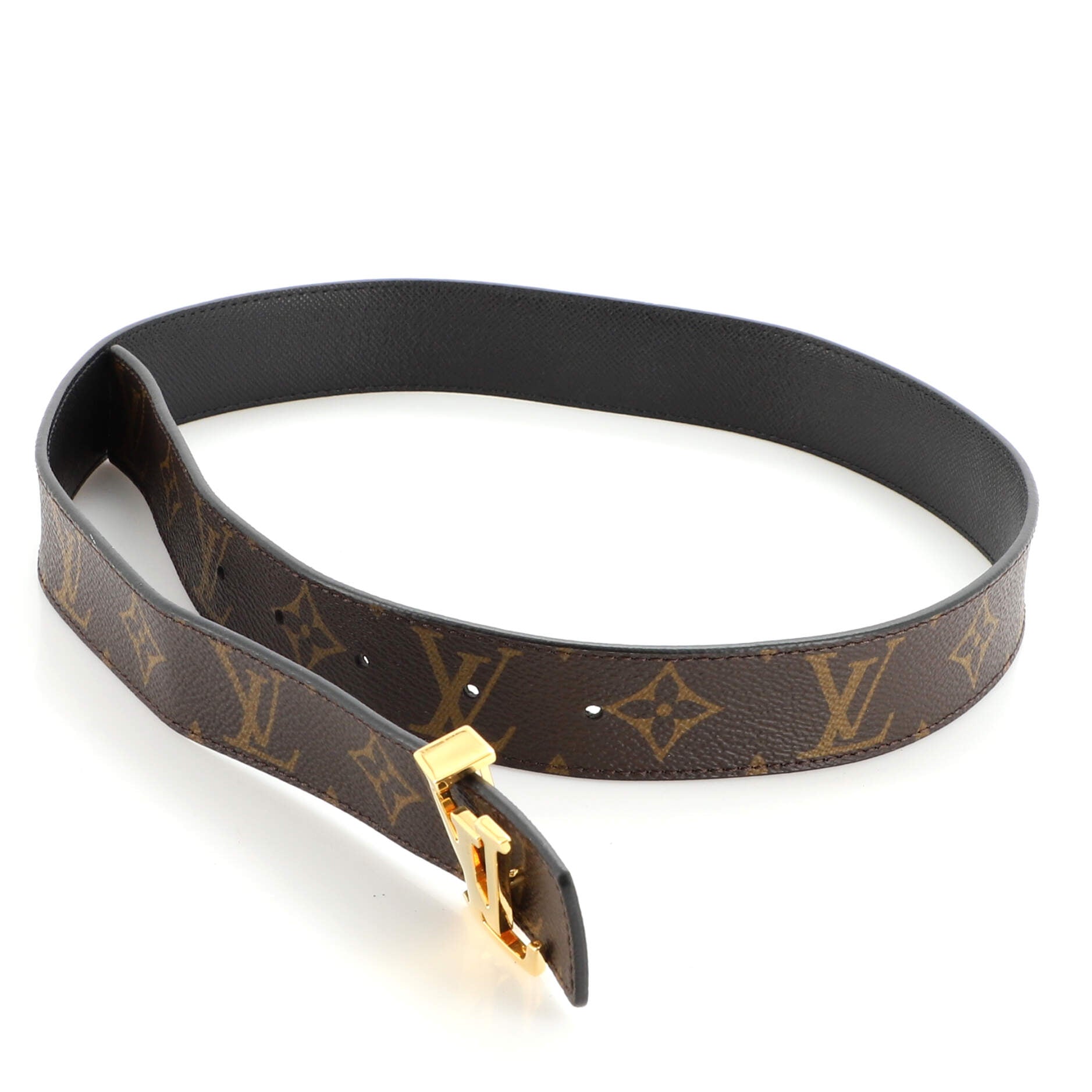 LV Initiales Reversible Belt Monogram Canvas and Leather Medium 5
