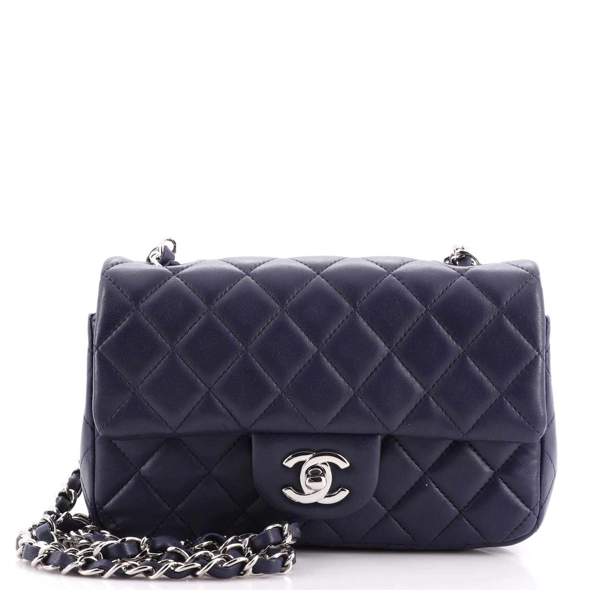 Classic Single Flap Bag Quilted Lambskin Mini