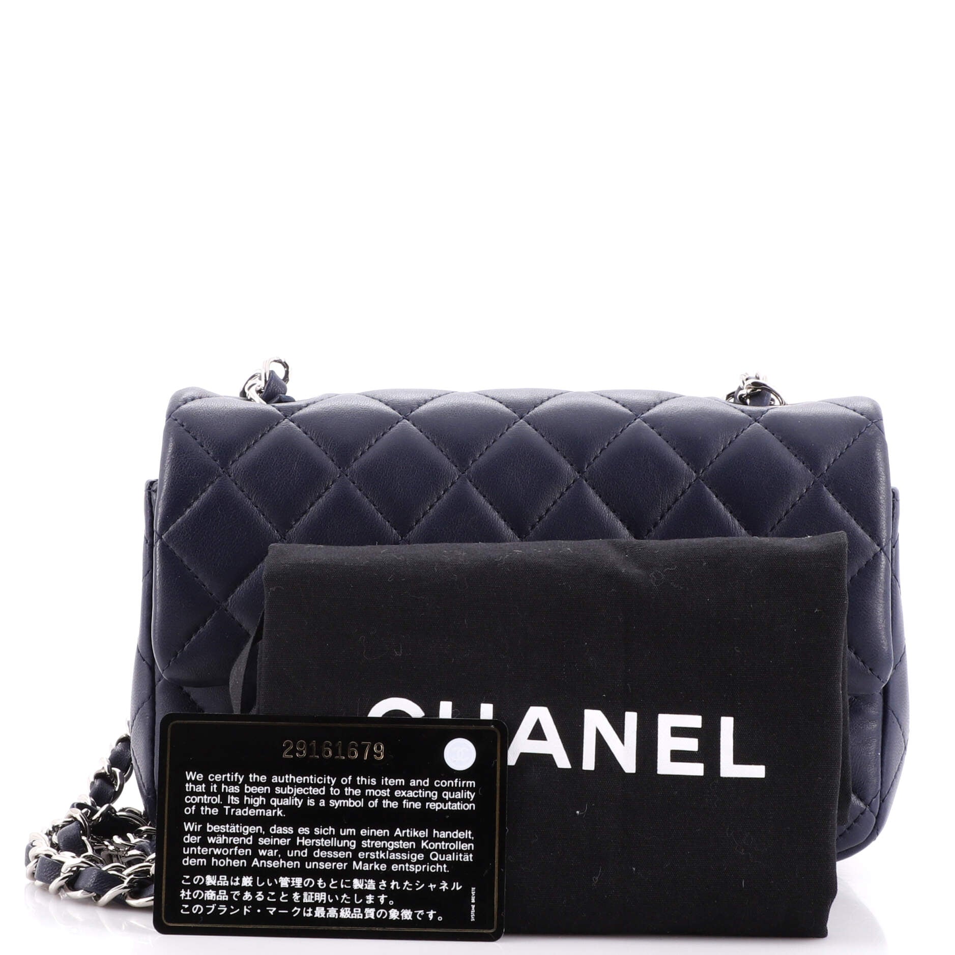 Classic Single Flap Bag Quilted Lambskin Mini