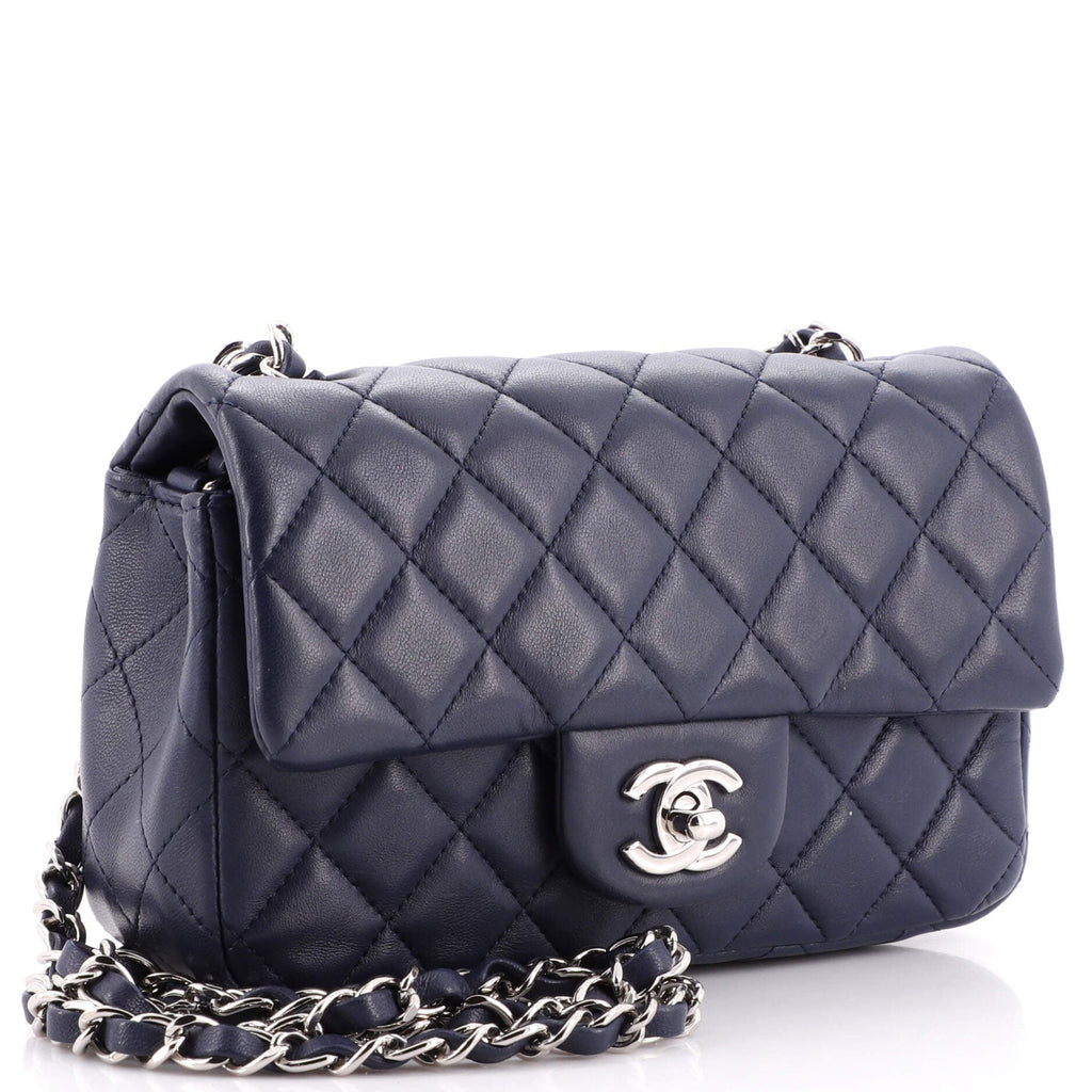 Classic Single Flap Bag Quilted Lambskin Mini