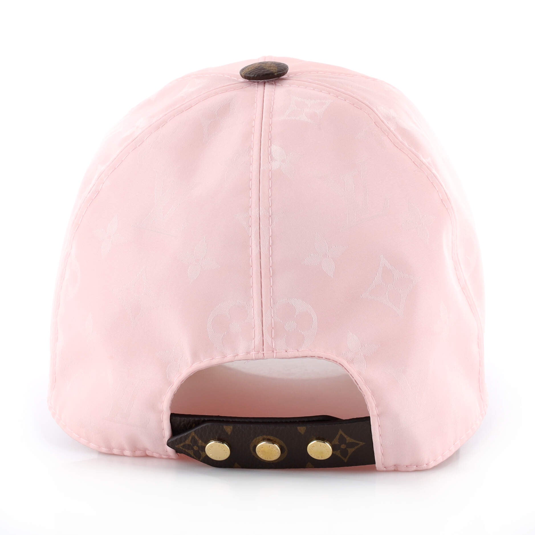 Cap Ou Pas Baseball Cap Monogram Silk and Polyester with Monogram Canvas