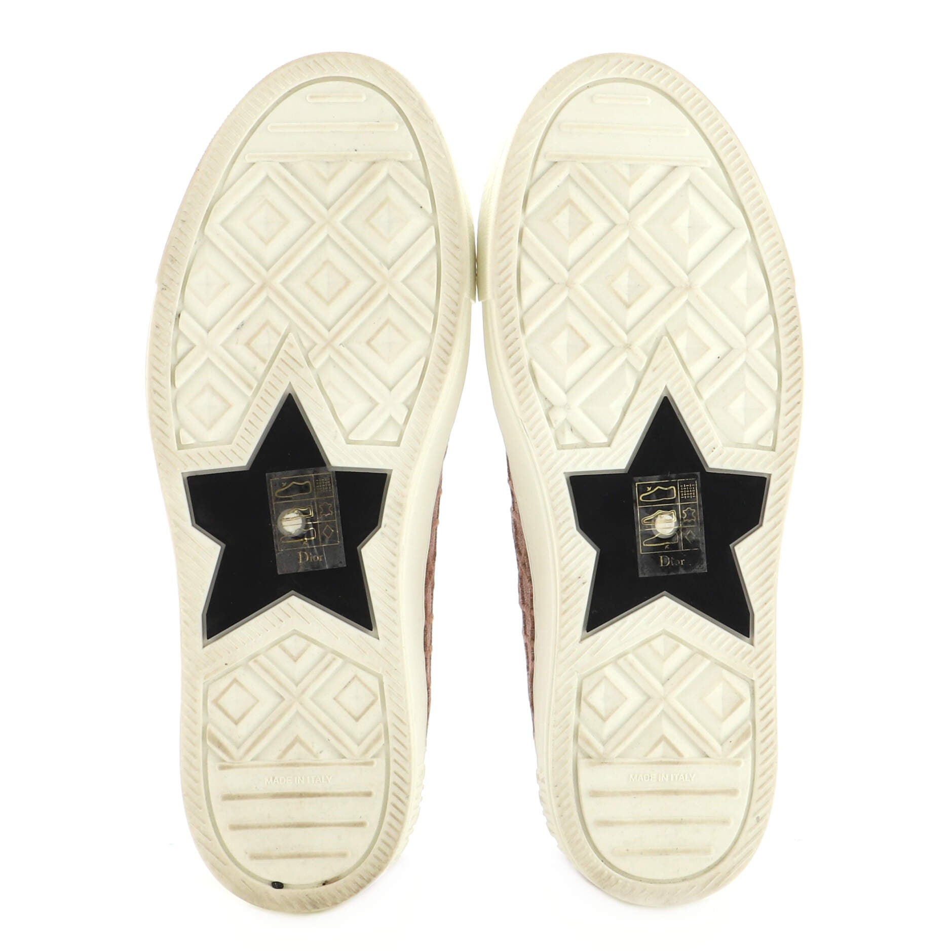 Women's Walk'N'Dior Sneakers Cannage Embroidered Canvas