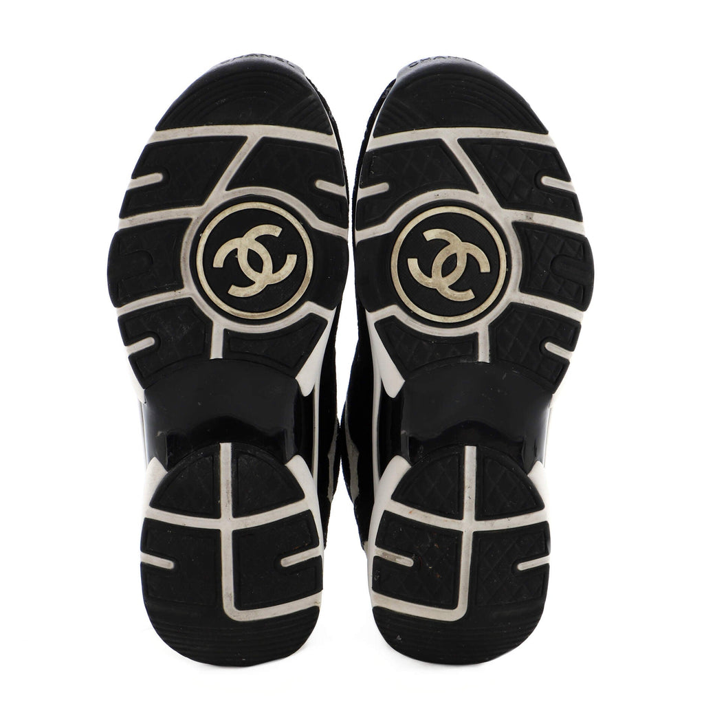 Women's CC All Over Print Low-Top Sneakers Suede