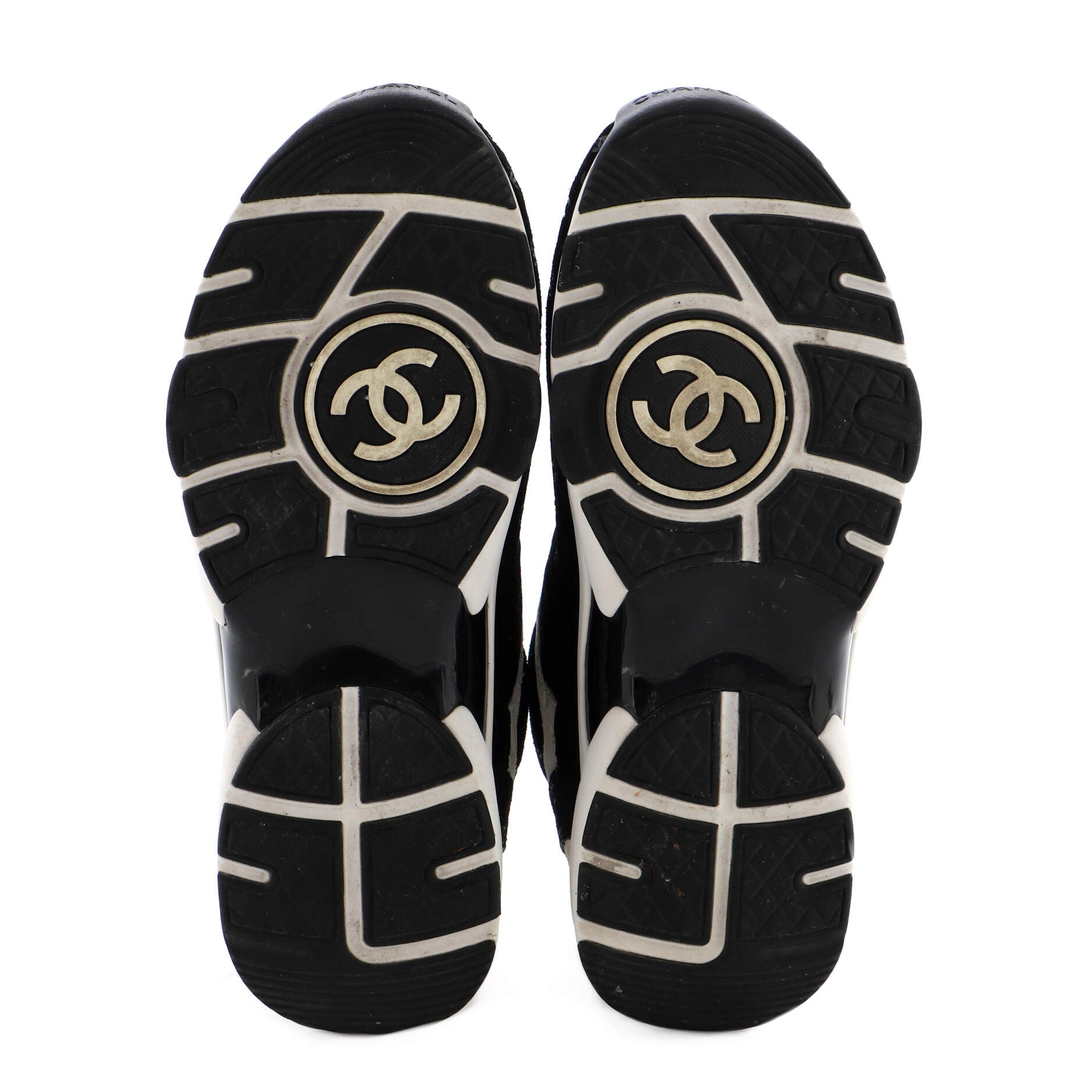 Women's CC All Over Print Low-Top Sneakers Suede