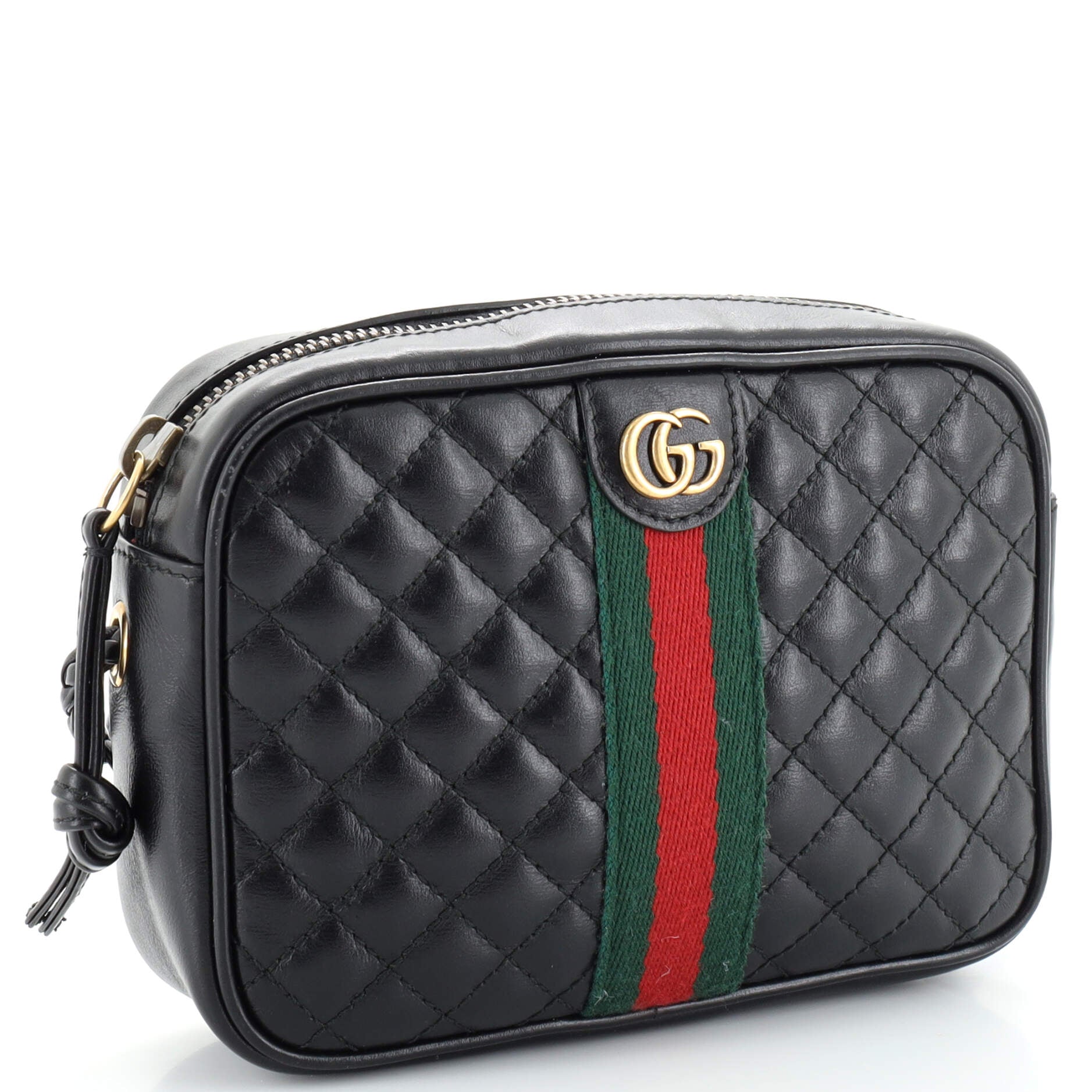 Trapuntata Camera Bag Quilted Leather Mini