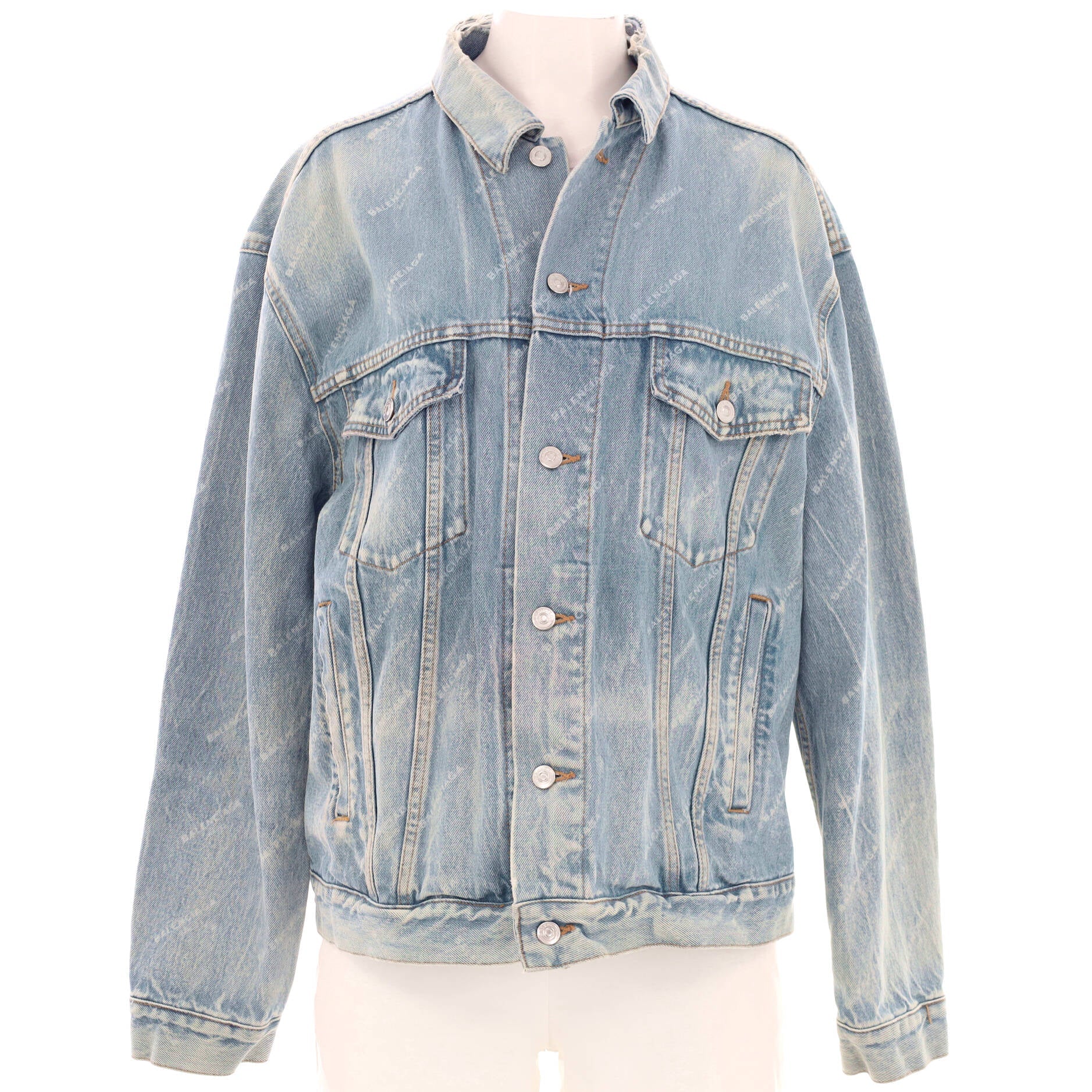 Women's Logo Oversized Jacket Denim