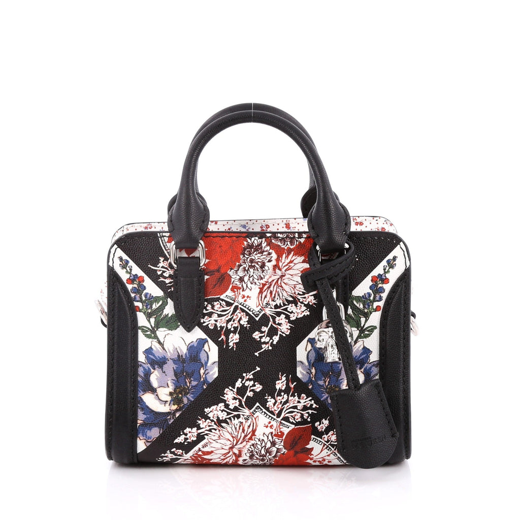 Padlock Zip Around Tote Printed Leather Mini