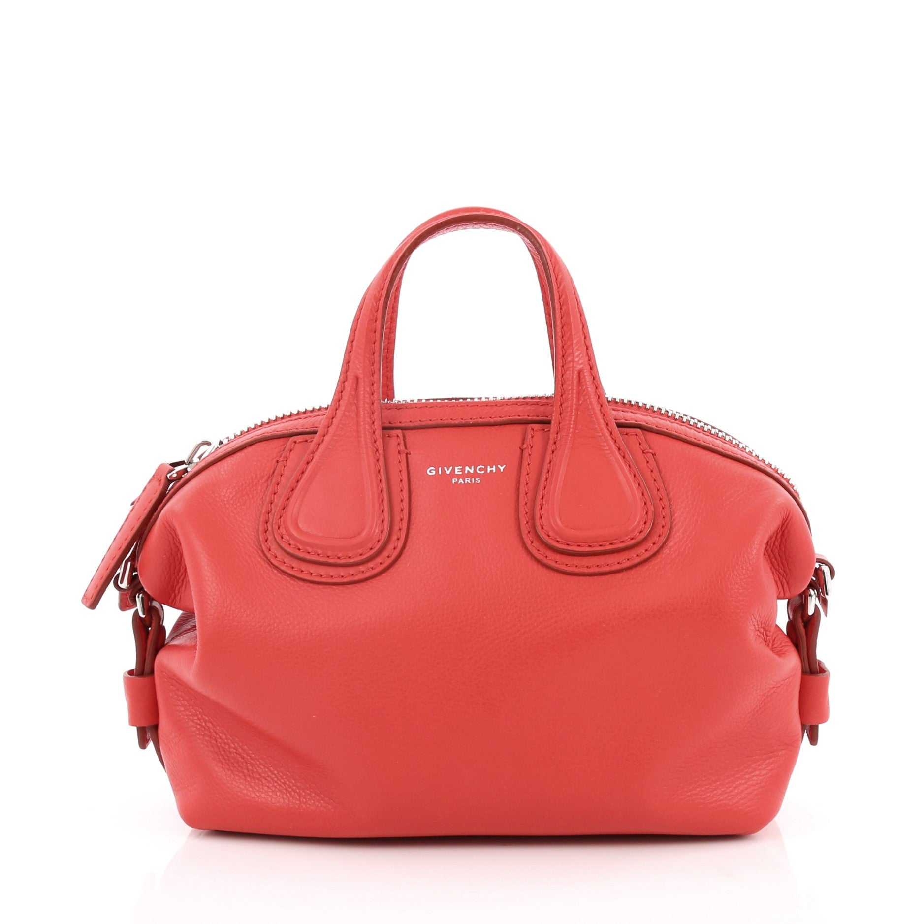 Givenchy Nightingale Satchel Waxed Leather Mini