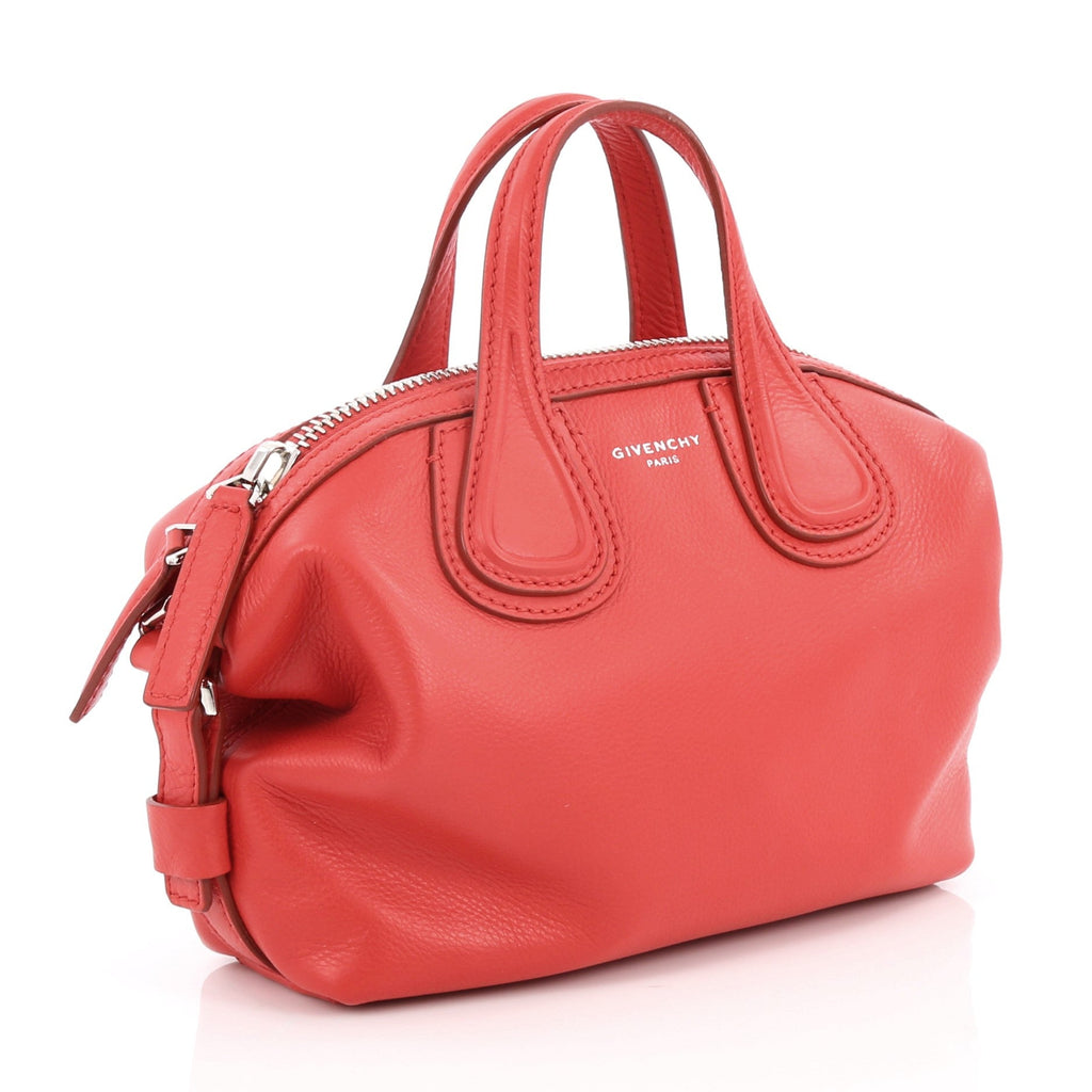 Givenchy Nightingale Satchel Waxed Leather Mini