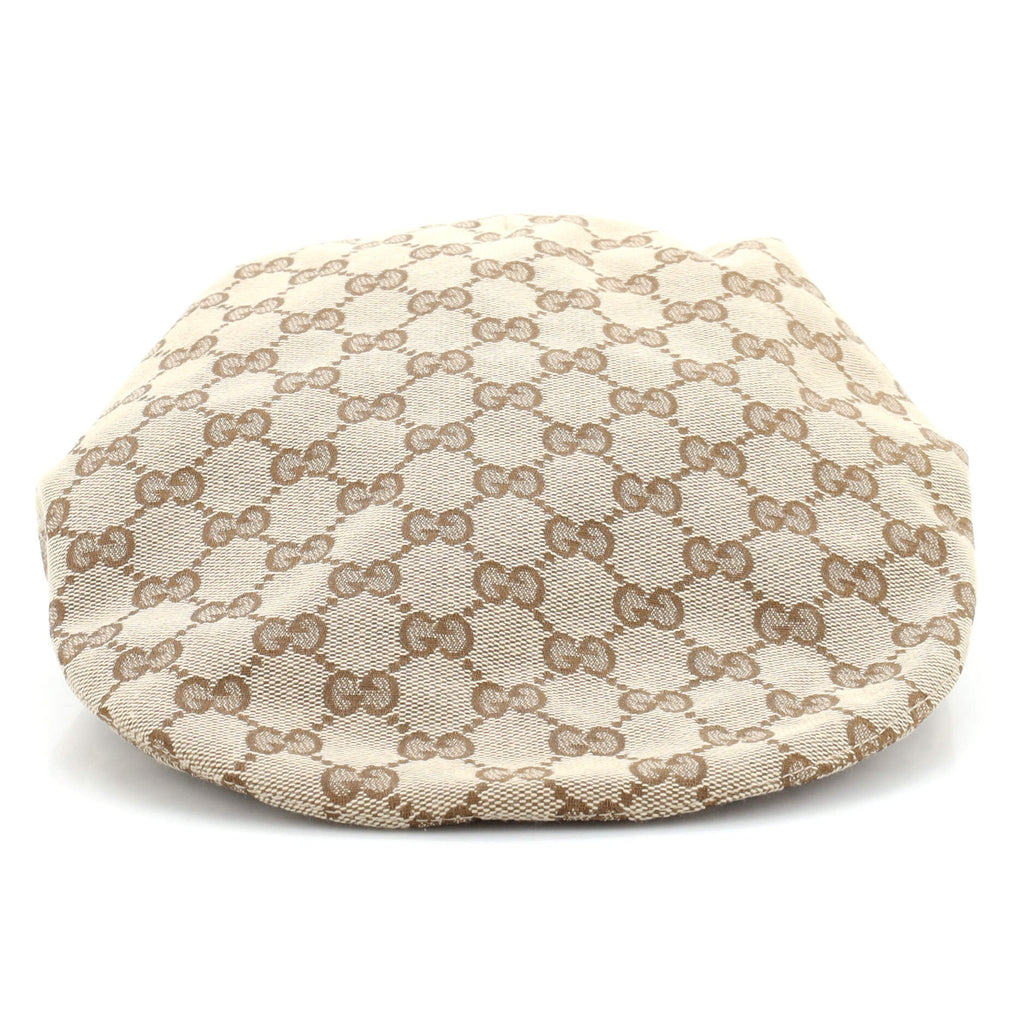 Flat Cap GG Canvas Large