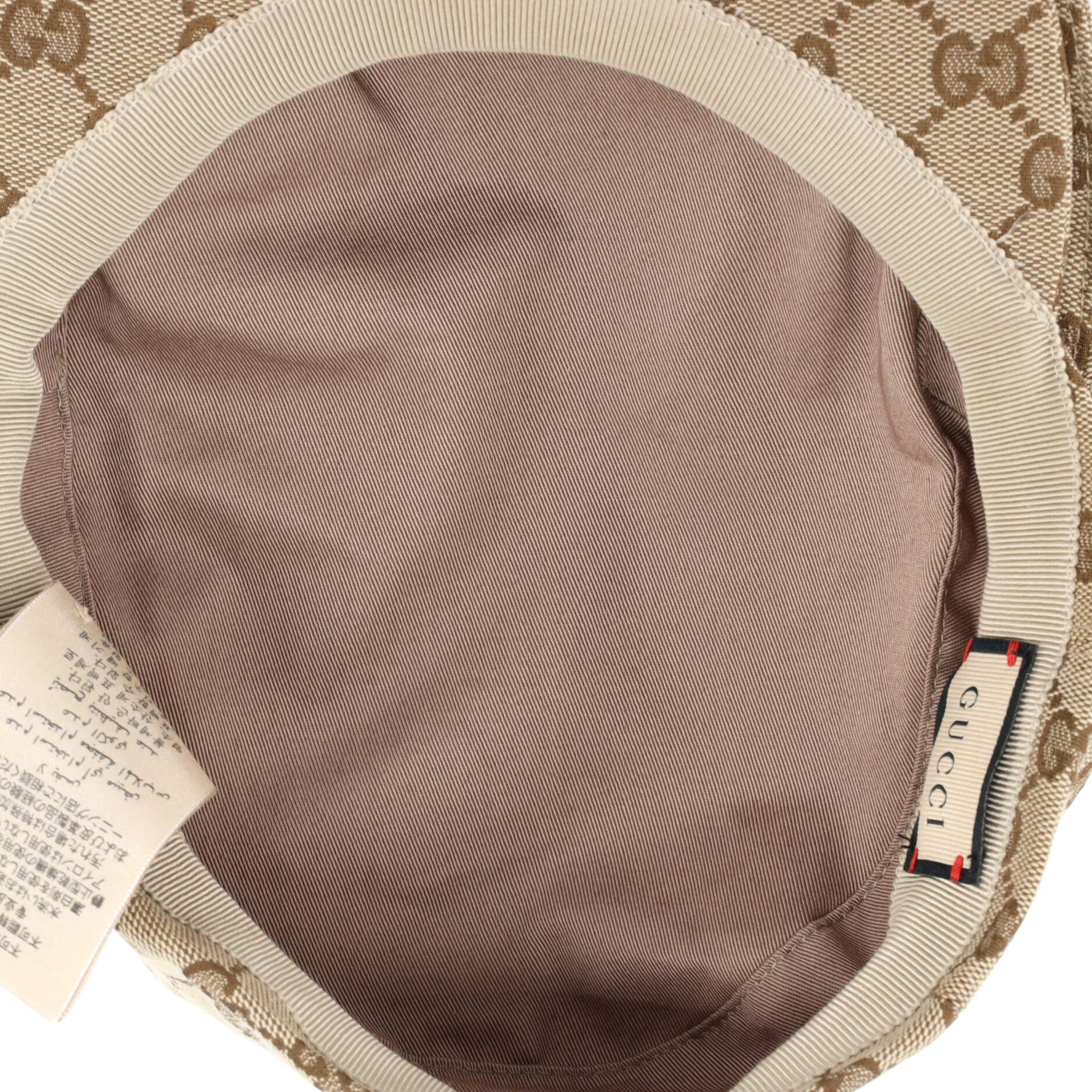 Flat Cap GG Canvas Large