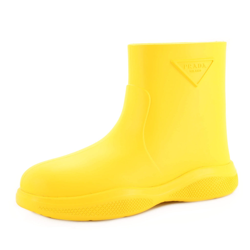 Women's Triangle Logo Rain Boots Rubber