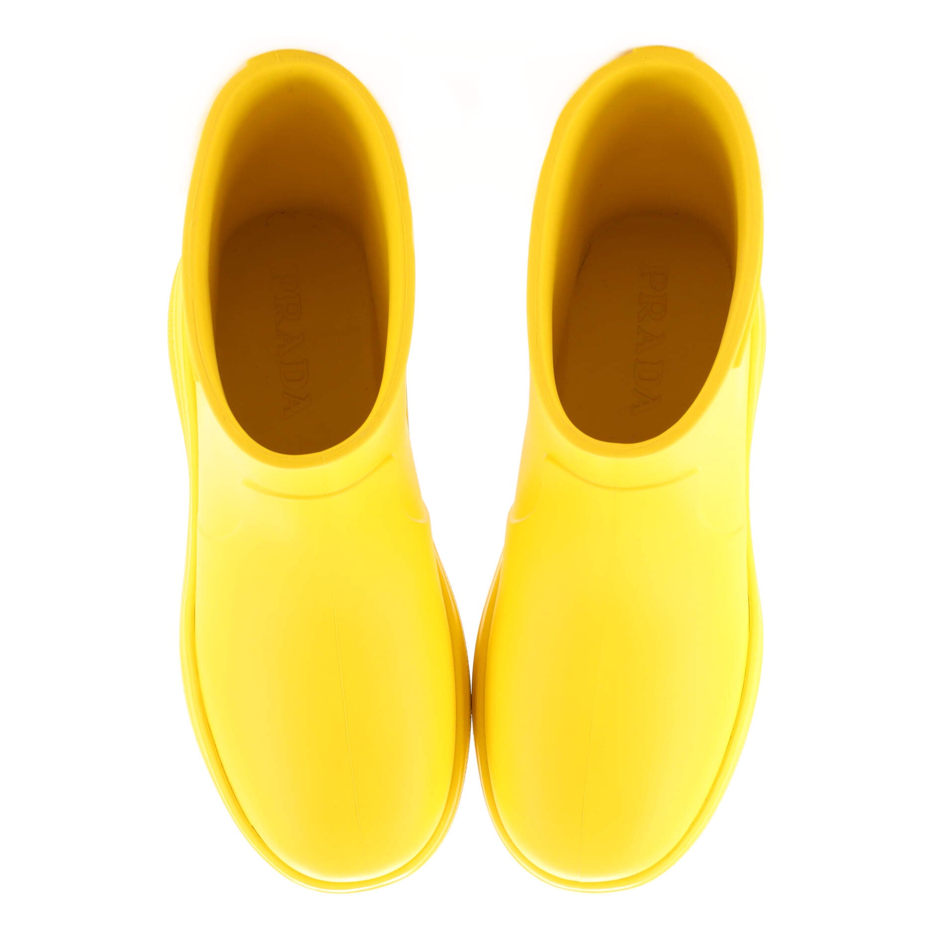 Women's Triangle Logo Rain Boots Rubber