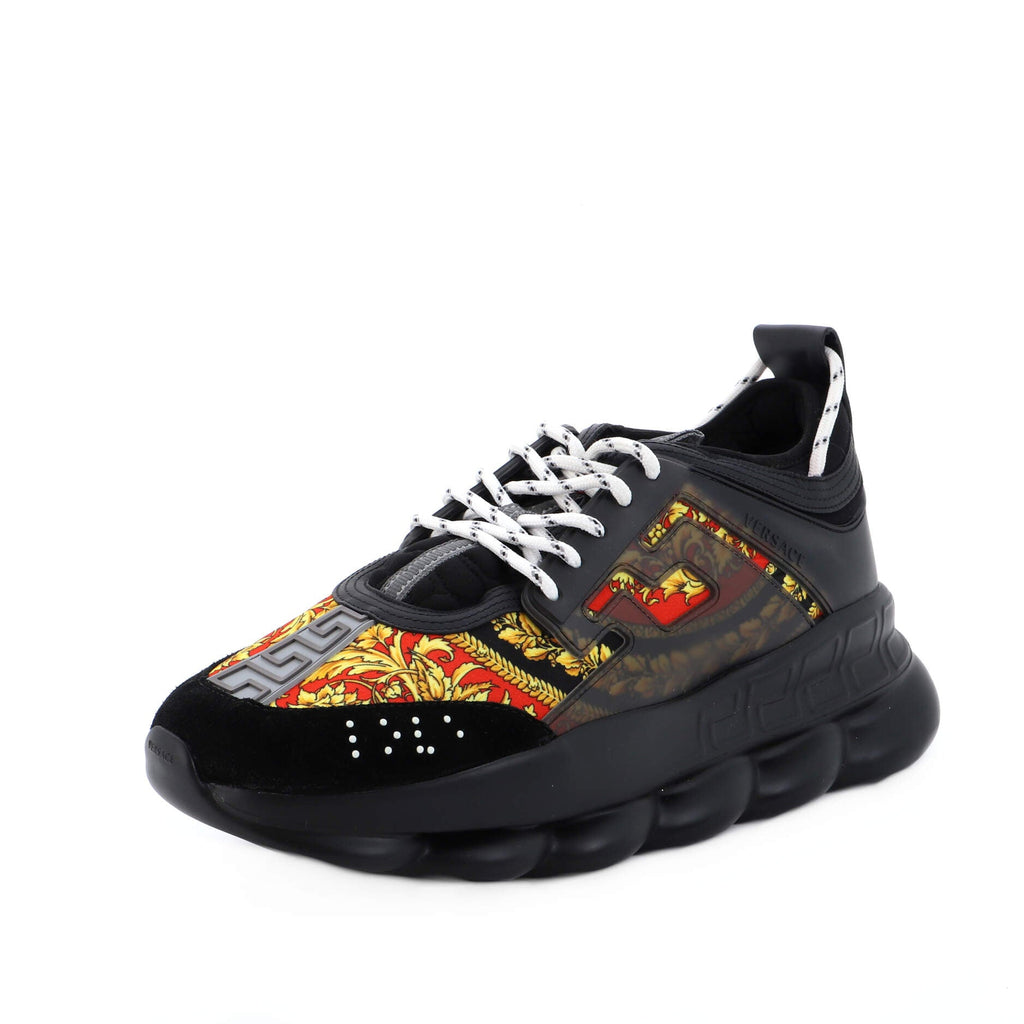 Men's Chain Reaction Sneakers Printed Nylon with Rubber and Suede