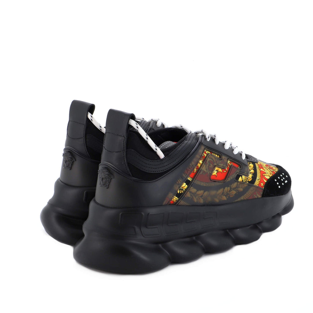 Men's Chain Reaction Sneakers Printed Nylon with Rubber and Suede