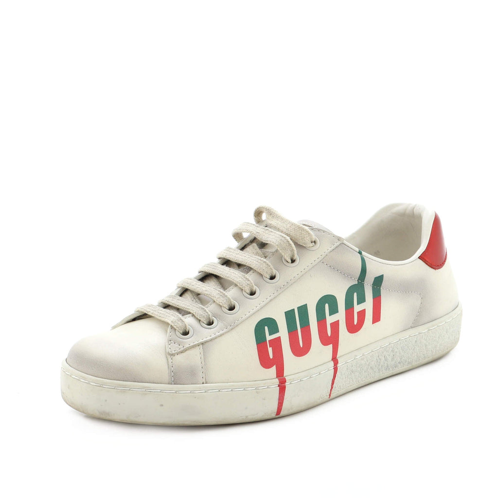 New Ace Sneakers Printed Leather