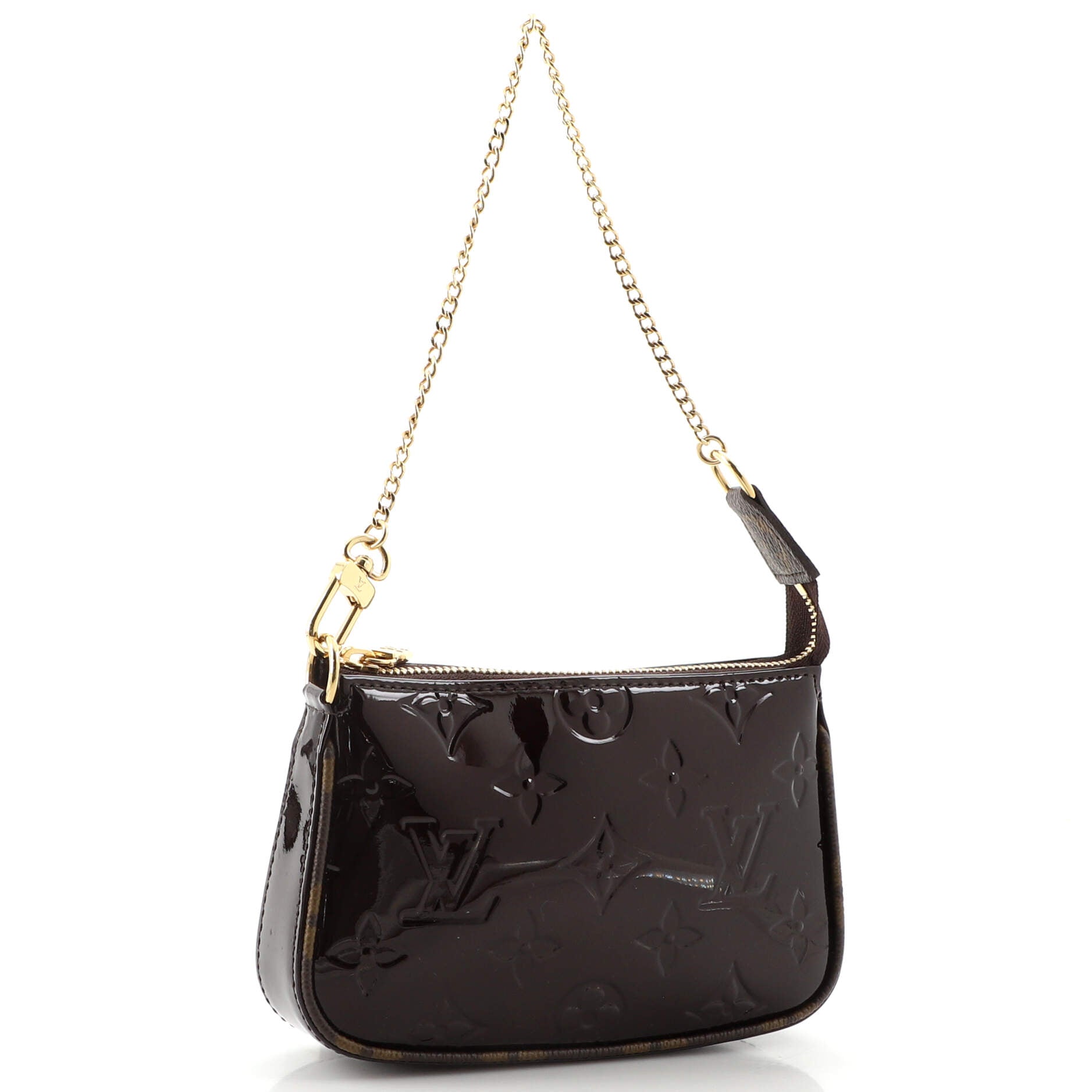Pochette Accessoires Monogram Vernis with Monogram Canvas Mini
