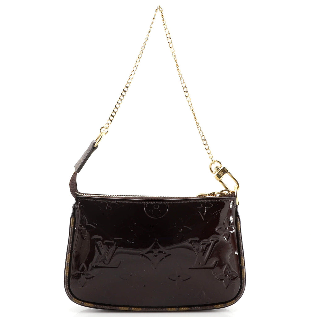 Pochette Accessoires Monogram Vernis with Monogram Canvas Mini