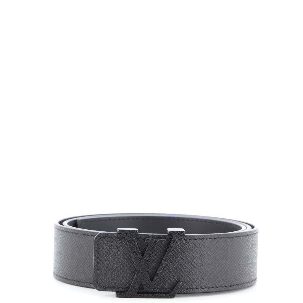 LV Initiales Reversible Belt Taiga Leather Medium 5