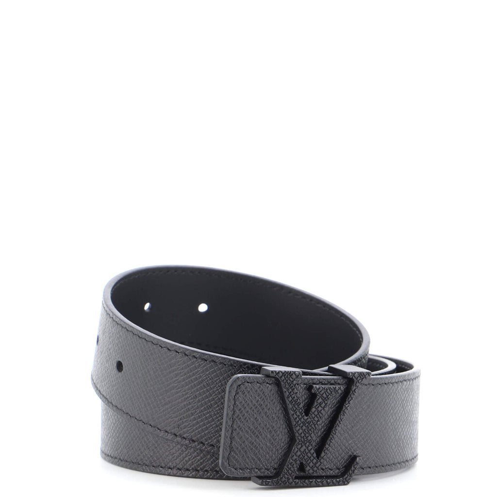 LV Initiales Reversible Belt Taiga Leather Medium 5