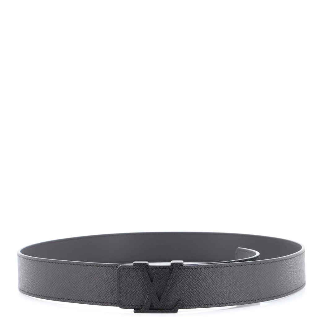 LV Initiales Reversible Belt Taiga Leather Medium 5
