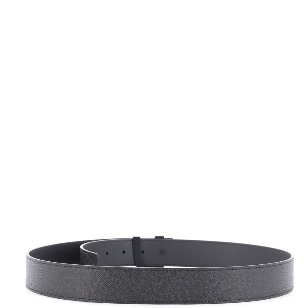 LV Initiales Reversible Belt Taiga Leather Medium 5