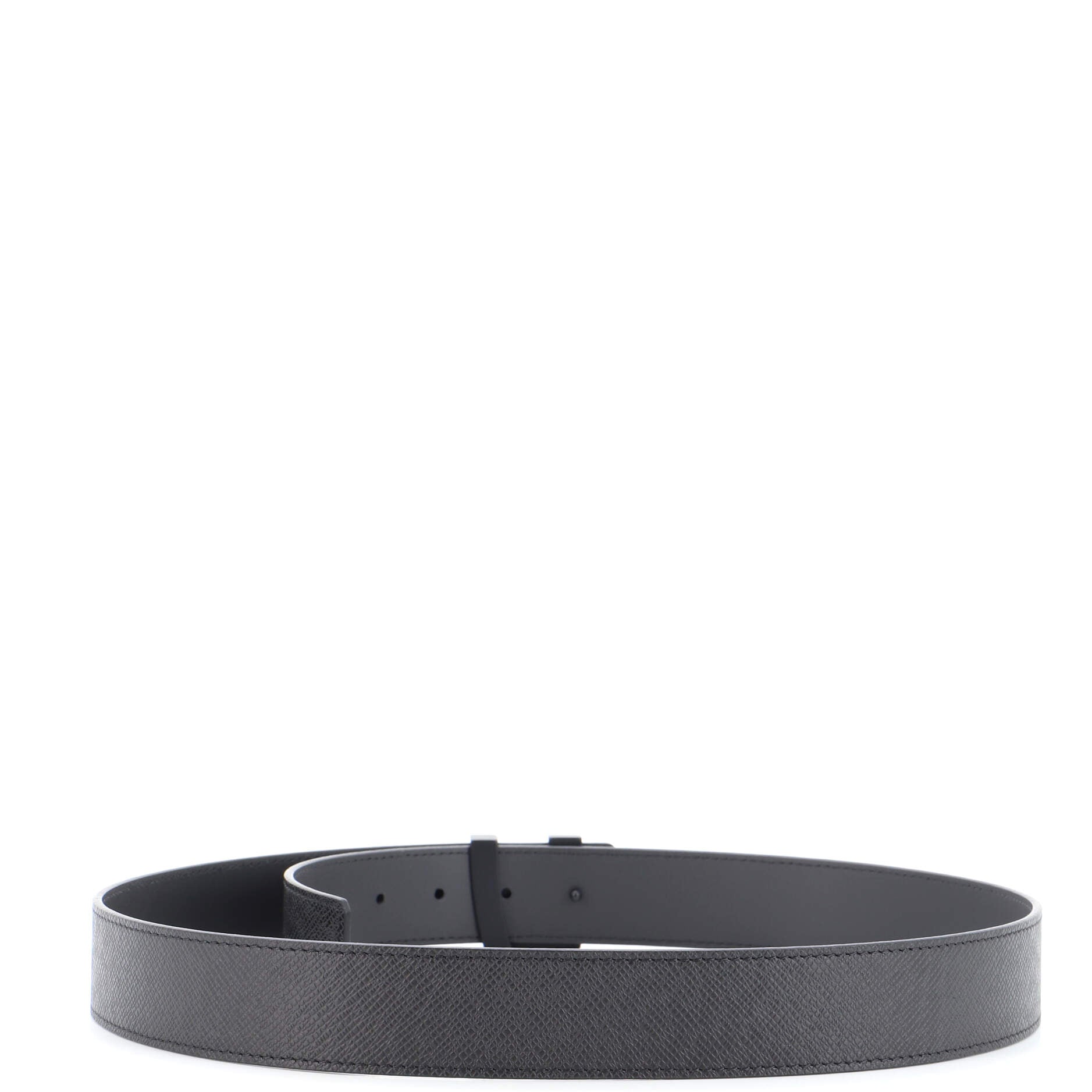 LV Initiales Reversible Belt Taiga Leather Medium 5