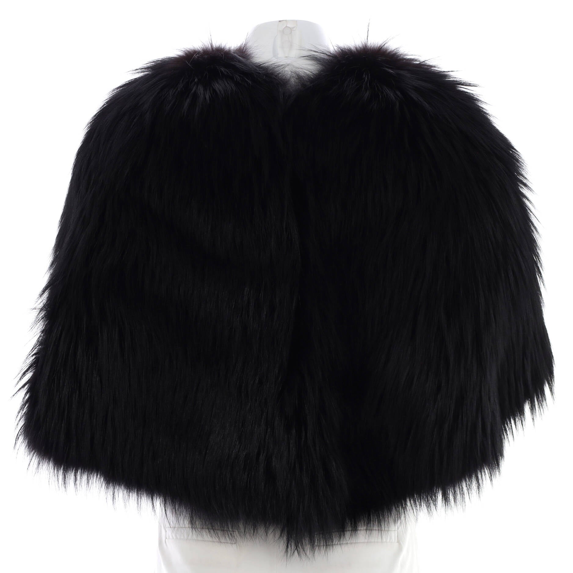 Women's Cape Fox Fur and Silk
