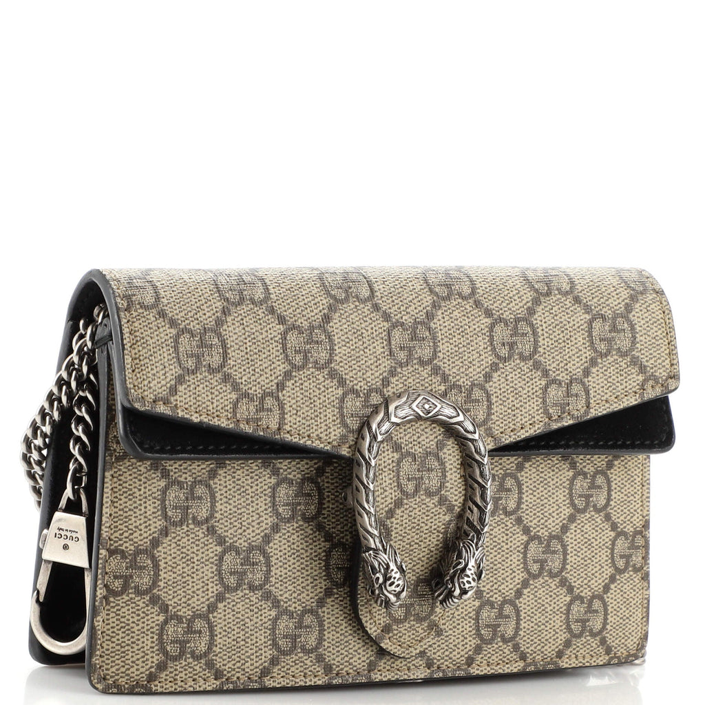 Dionysus Bag GG Coated Canvas Super Mini