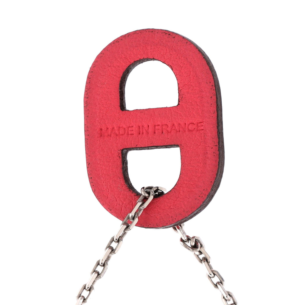 O'Maillon Pendent Necklace Metal and Leather