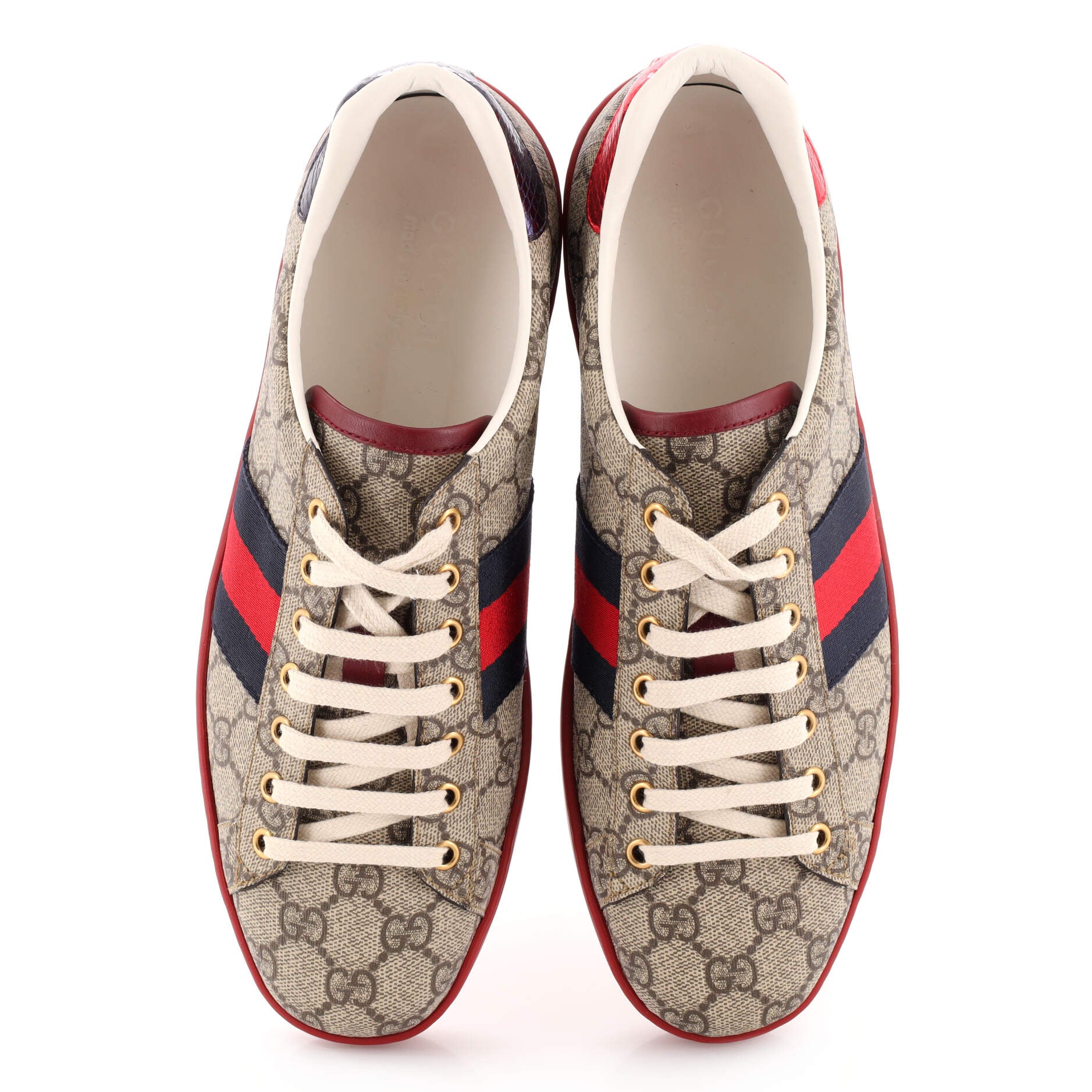 Ace Sneakers GG Coated Canvas