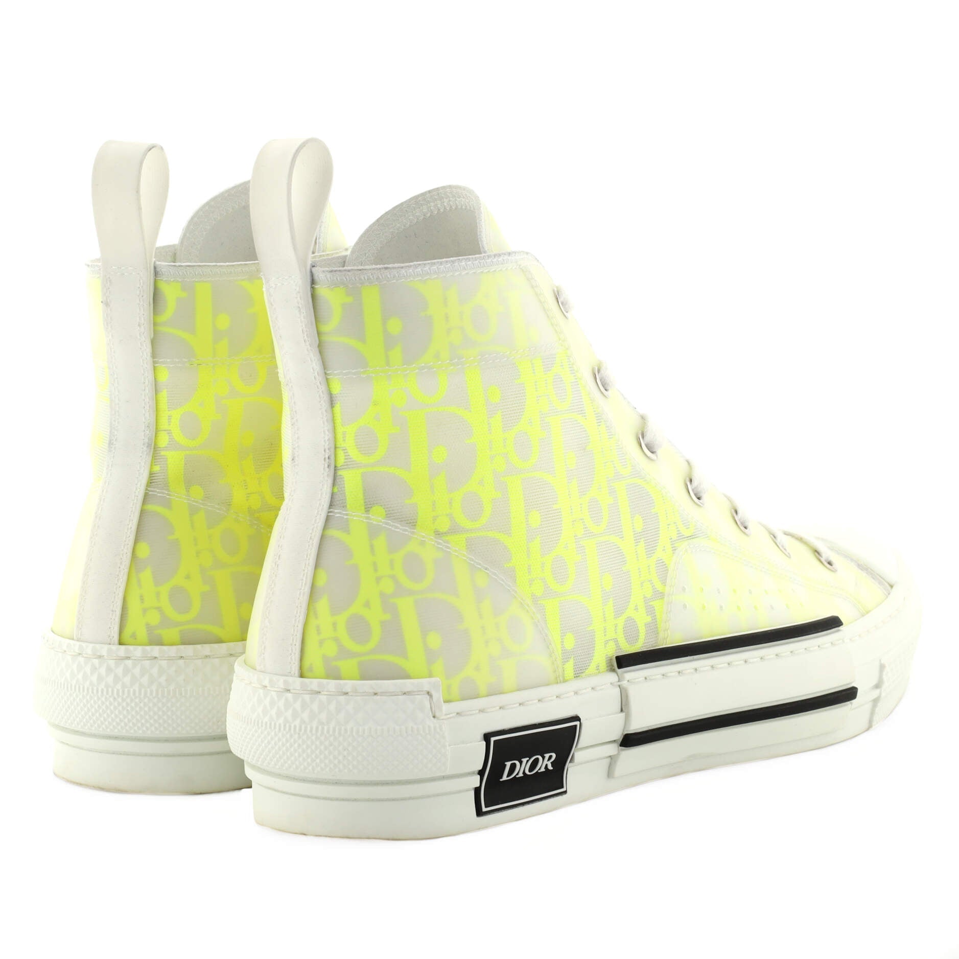 Men's B23 High-Top Sneakers Oblique Coated Canvas and PVC