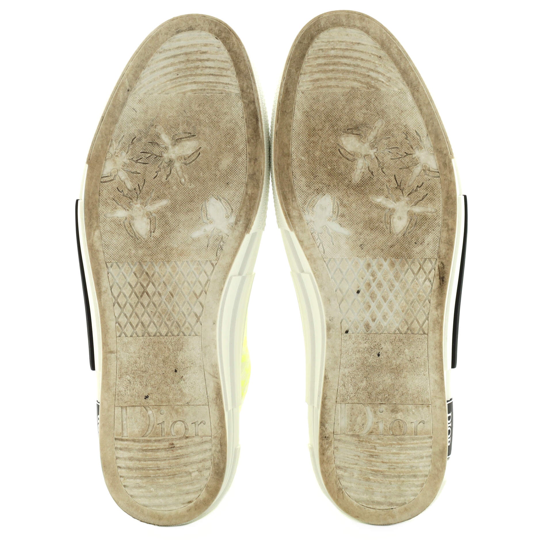 Men's B23 High-Top Sneakers Oblique Coated Canvas and PVC