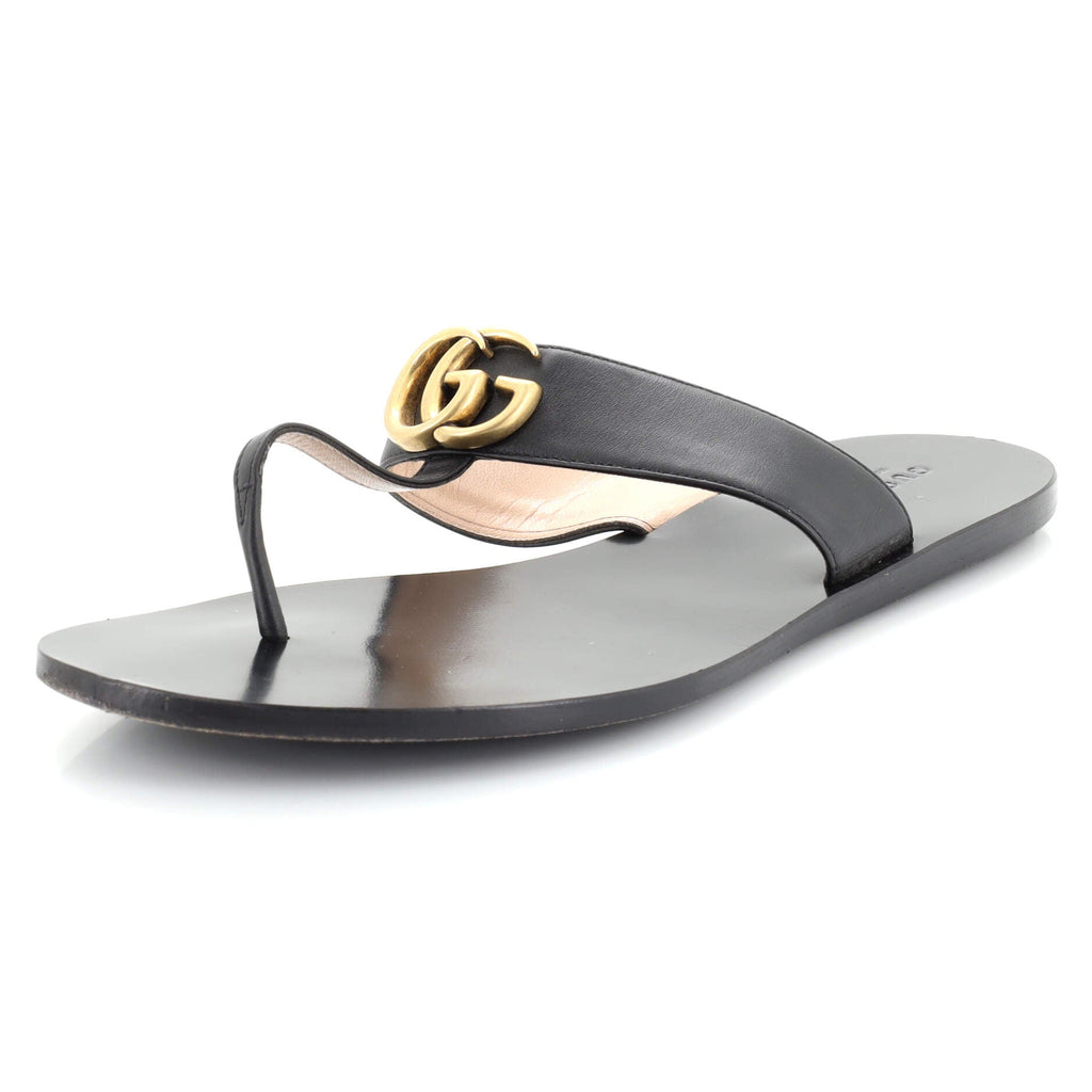 Women's GG Marmont Sandals Leather