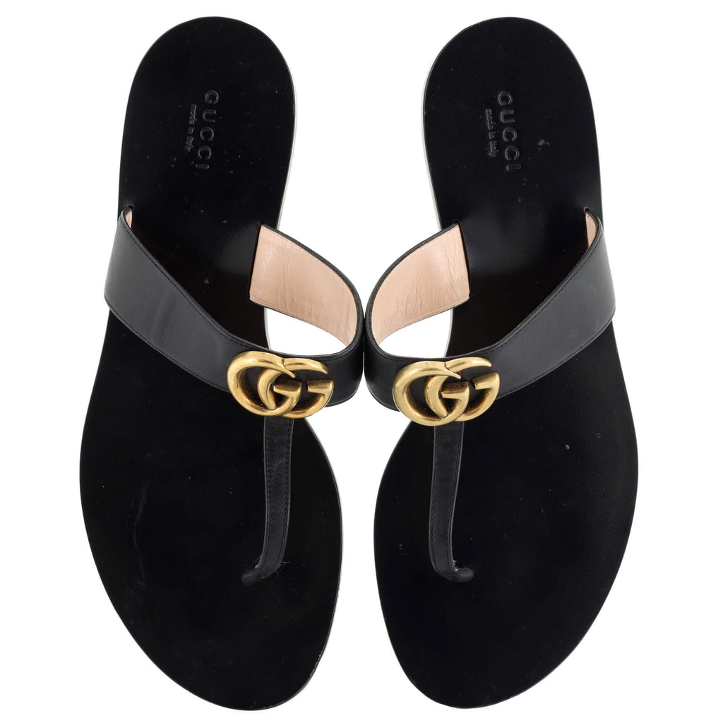Women's GG Marmont Sandals Leather