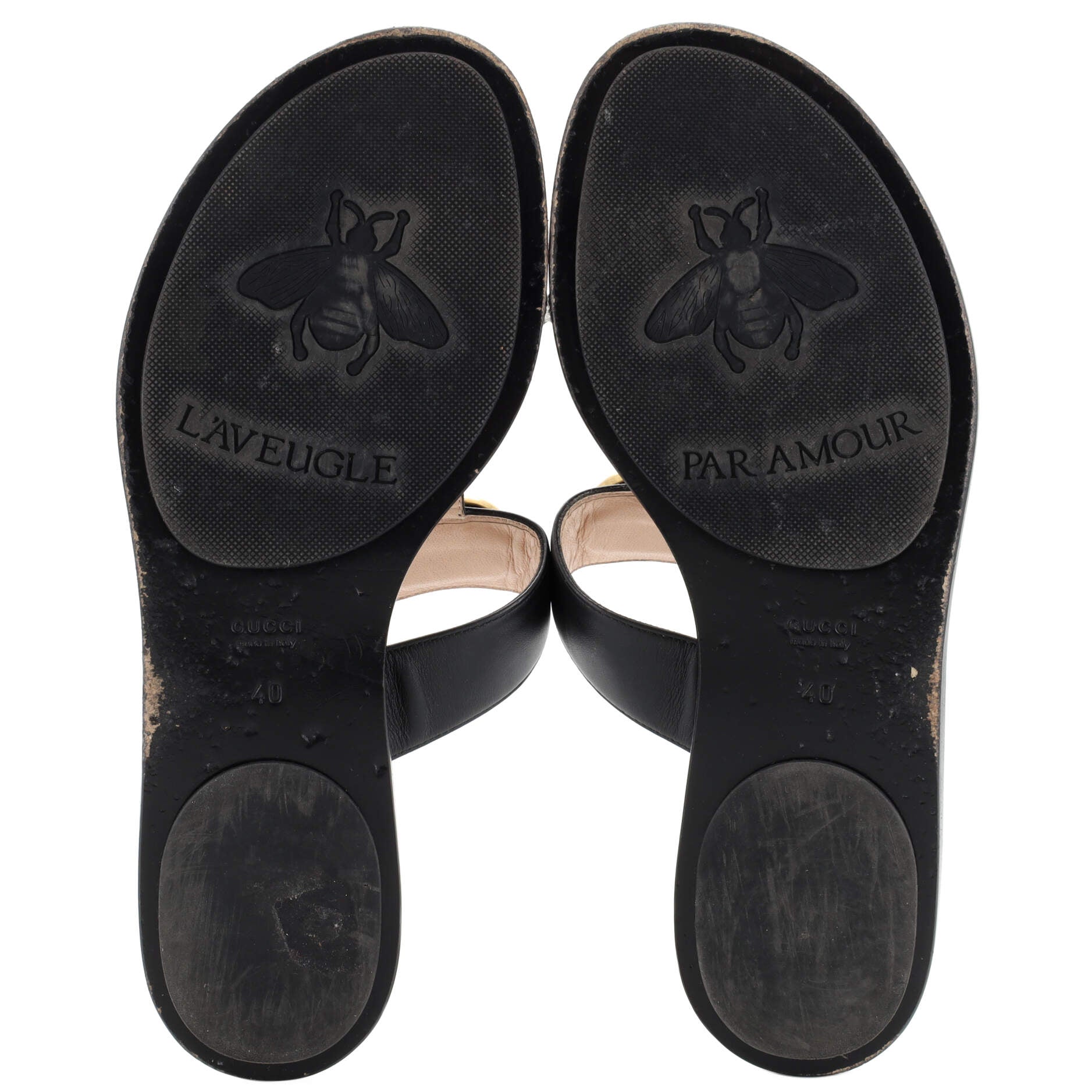Women's GG Marmont Sandals Leather