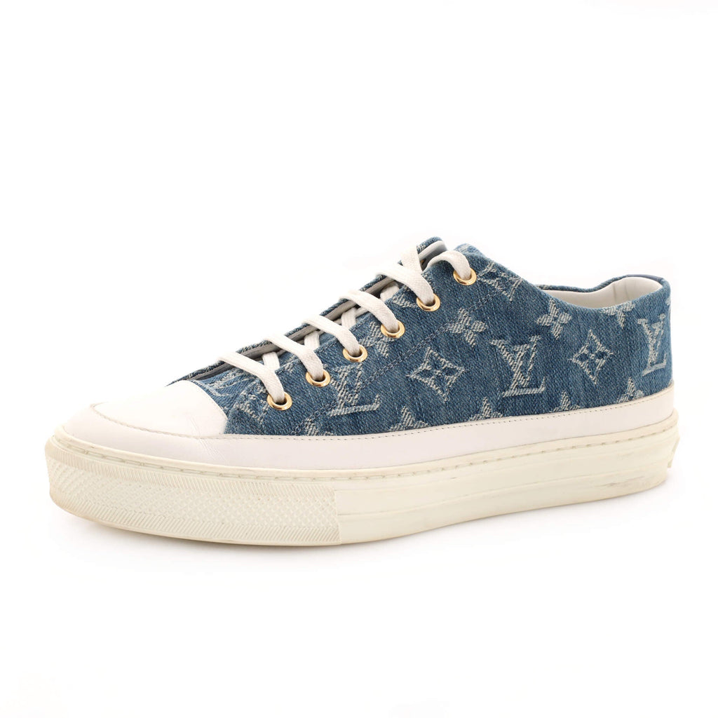 Women's Stellar Sneakers Monogram Denim