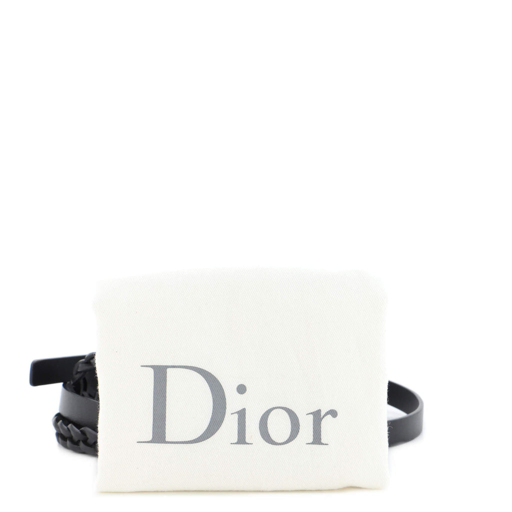 DiorDouble Belt Braided Leather Thin 100