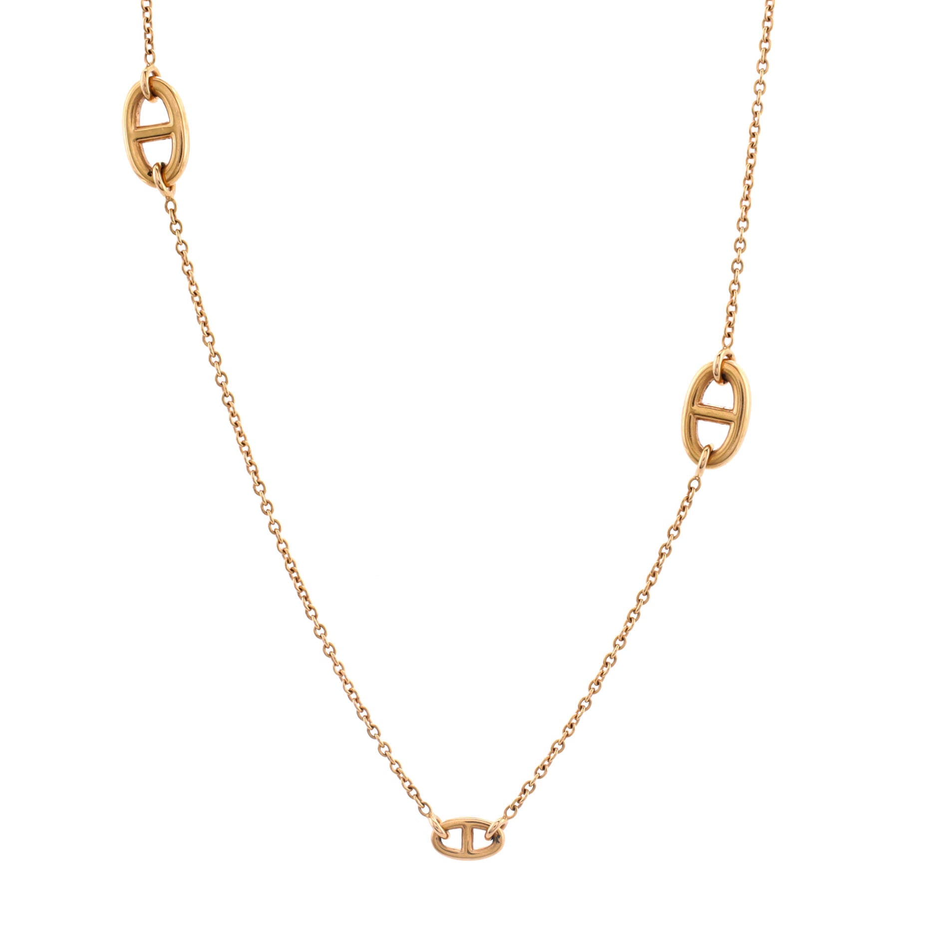 Farandole Long Necklace 18K Yellow Gold 80