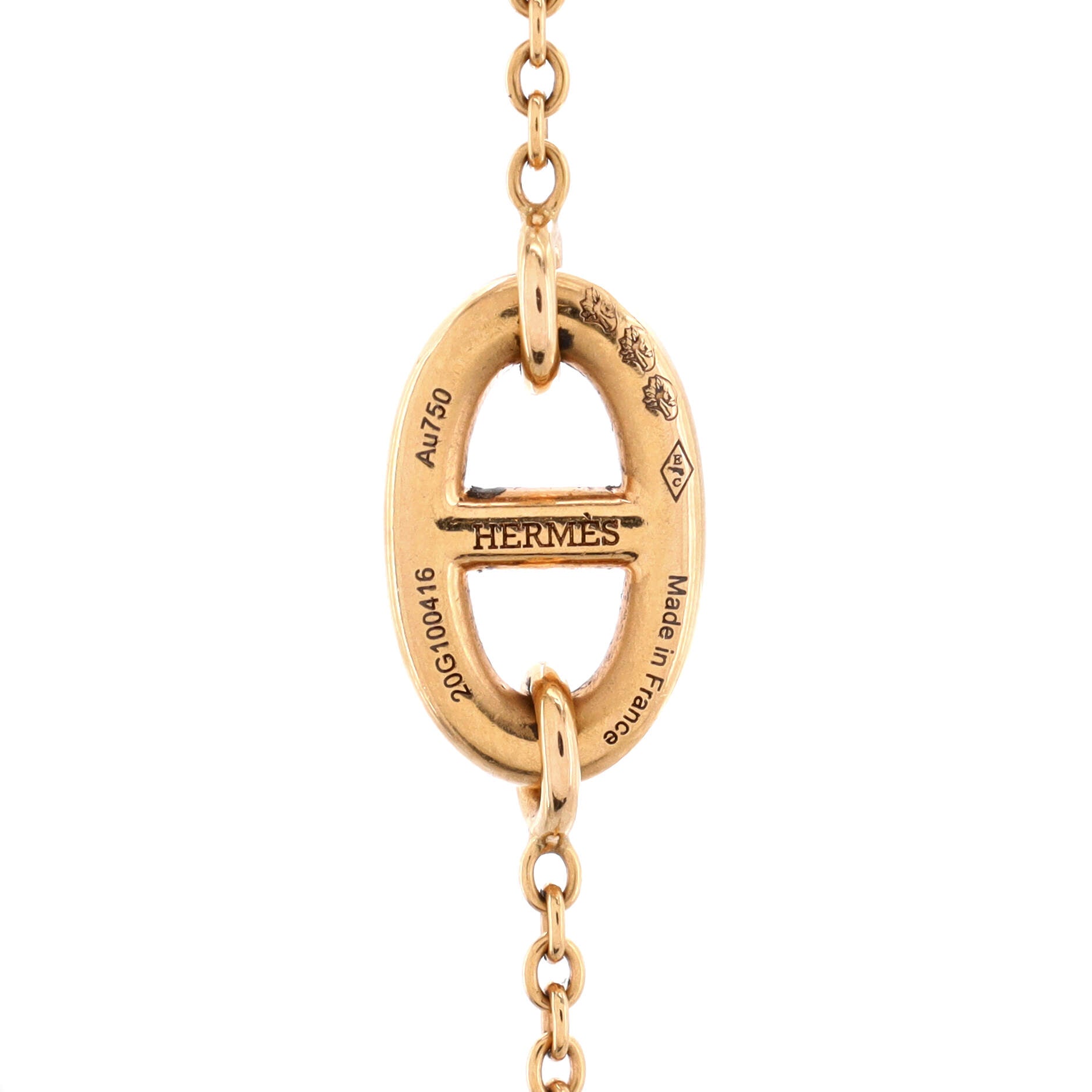 Farandole Long Necklace 18K Yellow Gold 80