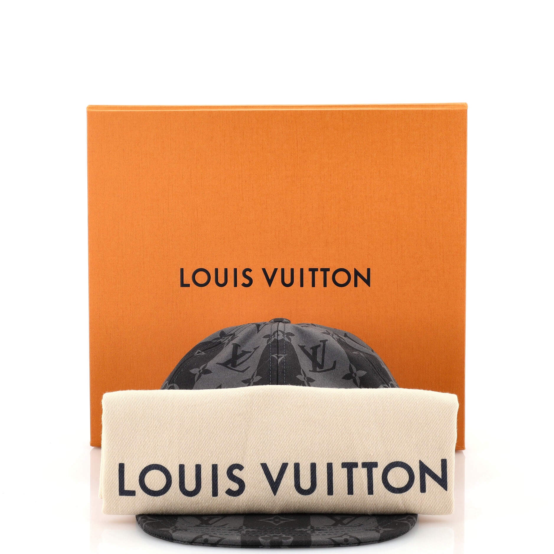 Nigo LV Made Baseball Cap Limited Edition Stripes Monogram Cotton Large
